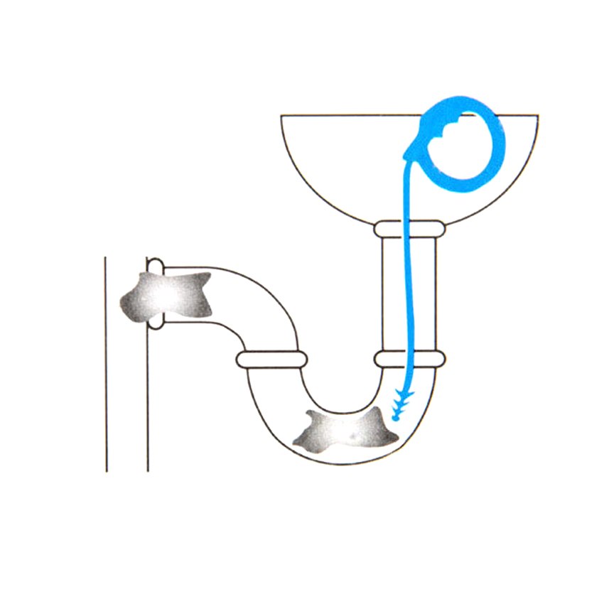 Flexible Mini Snake Drain Cleaner Hair Remover Kitchen Tools Sewer Pipe Cleaner