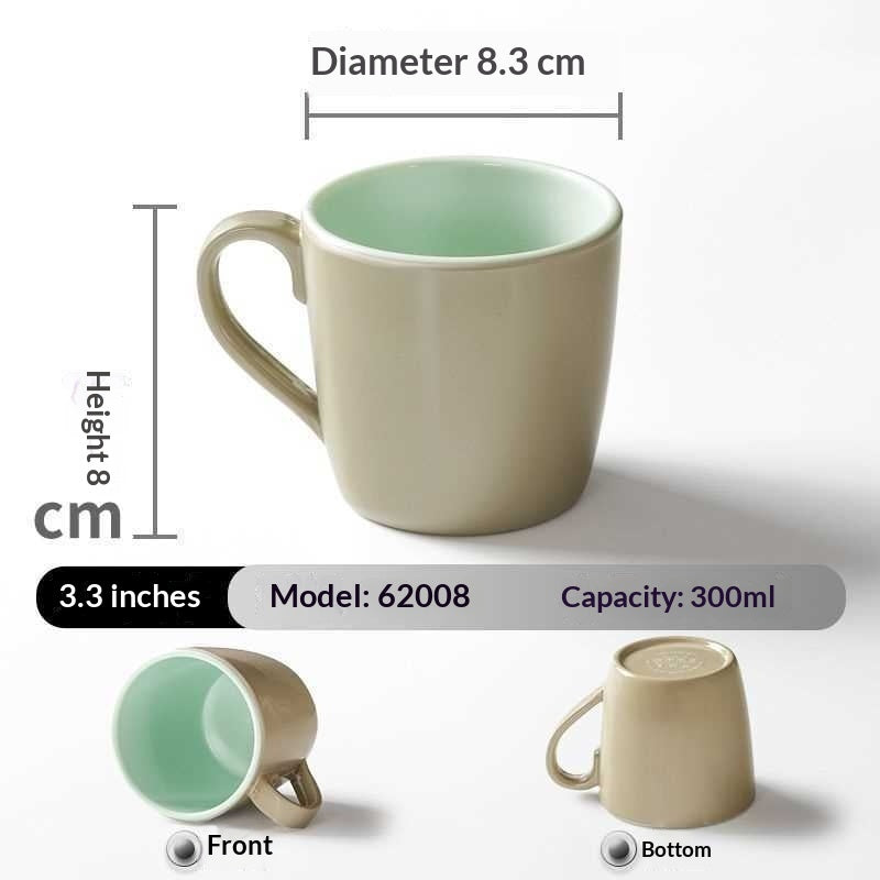 Melamine Porcelain-look Tableware Cups Mugs With Handles Shatter-resistant Water Bottles For Commercial Use