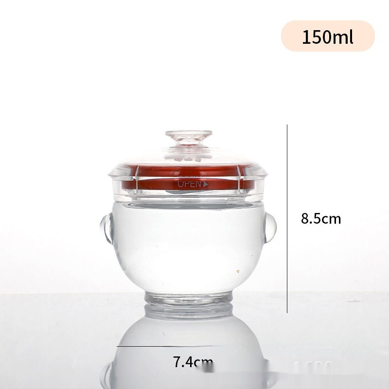 Cubilose Bottle Glass Jar High Temperature Resistance Subpackaging Bottles