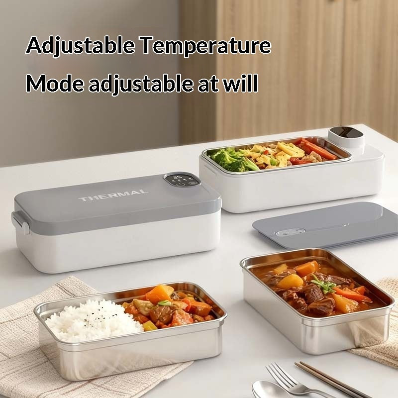 Insulated Microwave Meal Prep Containers Portable Breakfast Boxes