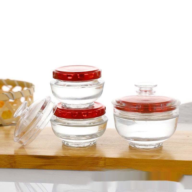 Cubilose Bottle Glass Jar High Temperature Resistance Subpackaging Bottles
