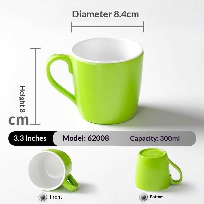 Melamine Porcelain-look Tableware Cups Mugs With Handles Shatter-resistant Water Bottles For Commercial Use