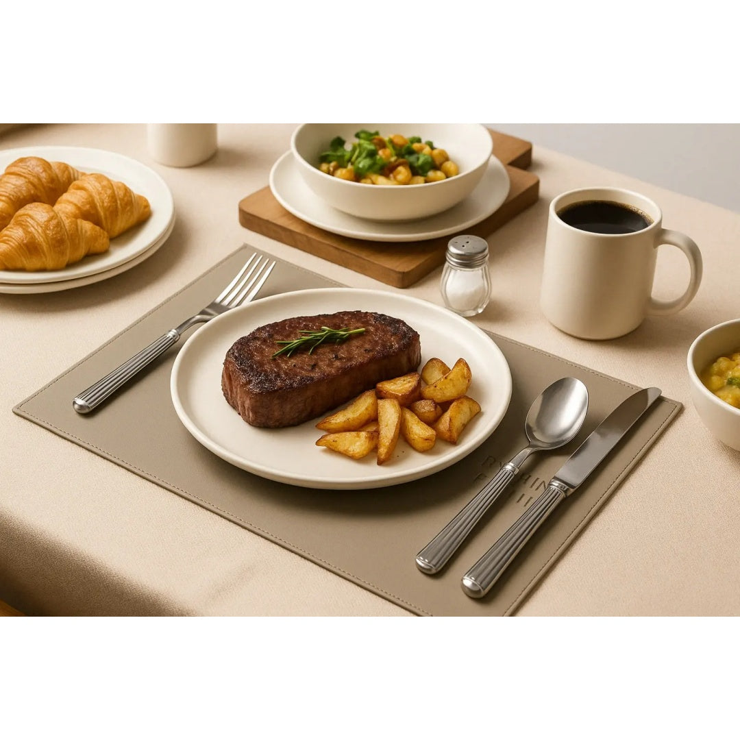 12-Piece Stoneware Dinnerware Sets With Mugs  Microwave  Dishwasher Safe  Non-Toxic Dinner Plates Bowls Set  Stackable Matte Glaze Kitchenware For 3