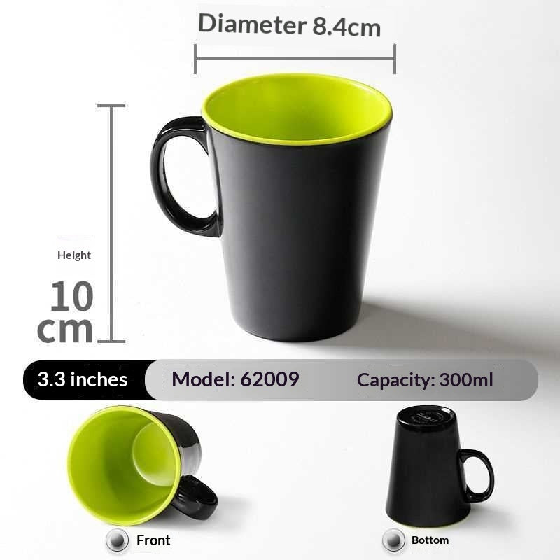 Melamine Porcelain-look Tableware Cups Mugs With Handles Shatter-resistant Water Bottles For Commercial Use