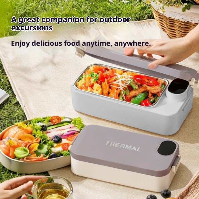 Insulated Microwave Meal Prep Containers Portable Breakfast Boxes
