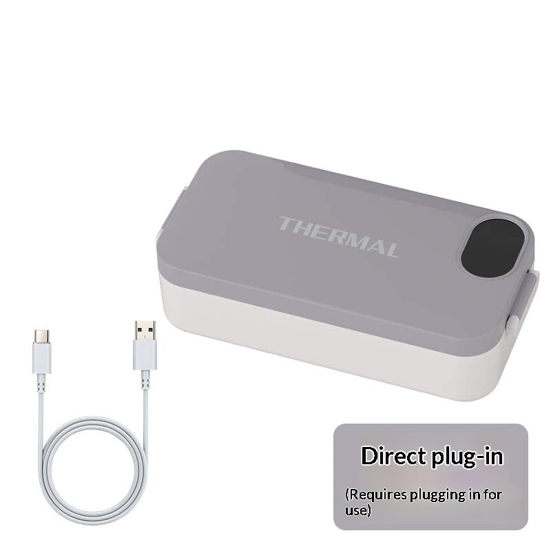 Insulated Microwave Meal Prep Containers Portable Breakfast Boxes