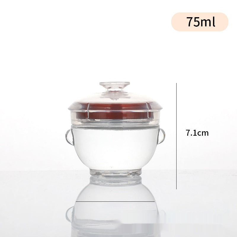 Cubilose Bottle Glass Jar High Temperature Resistance Subpackaging Bottles