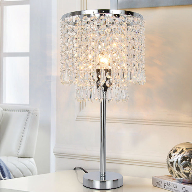 Home Bed Head Crystal Decorative Table Lamp