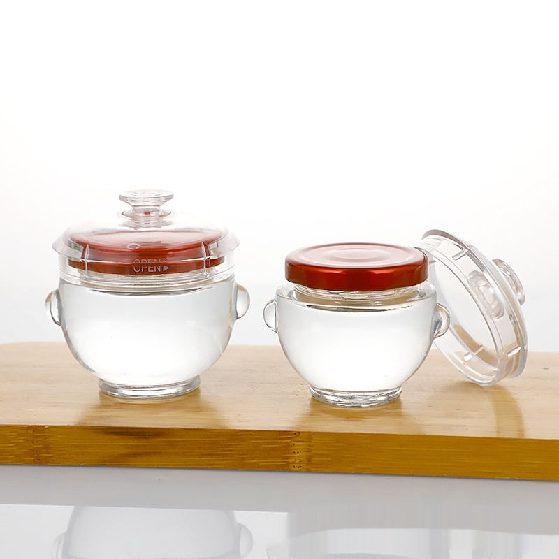 Cubilose Bottle Glass Jar High Temperature Resistance Subpackaging Bottles