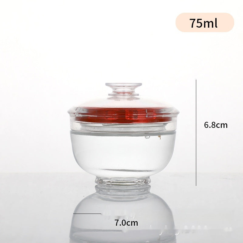 Cubilose Bottle Glass Jar High Temperature Resistance Subpackaging Bottles