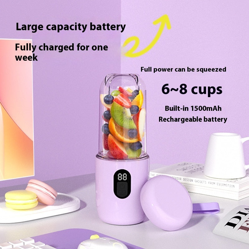 Home Juice Extractor USB Charging Outdoor Multifunctional Portable Cup